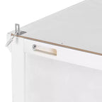 Whisen 73 Freestanding Wooden Kitchen Pantry Cabinet with Drawers and Adjustable Shelves for Storage and Organization in Dining Room or Kitchen