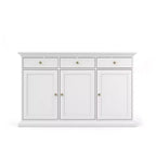 Tvilum, Sideboard with 3 Doors and 3 Drawers, White