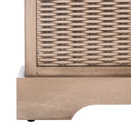 SAFAVIEH Fiorello 3-Drawer with Cushion Storage Bench - 47.3 W x 15 L x 19 H - 47Wx15Dx19H
