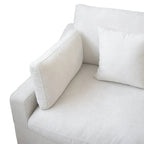 Large Linen Corner Sectional Sofa Couch for Living Room Set