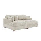 Modular Sectional Fabric Sofa for Living Room & Bedroom