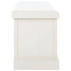 SAFAVIEH Fiorello 3-Drawer with Cushion Storage Bench - 47.3 W x 15 L x 19 H - 47Wx15Dx19H