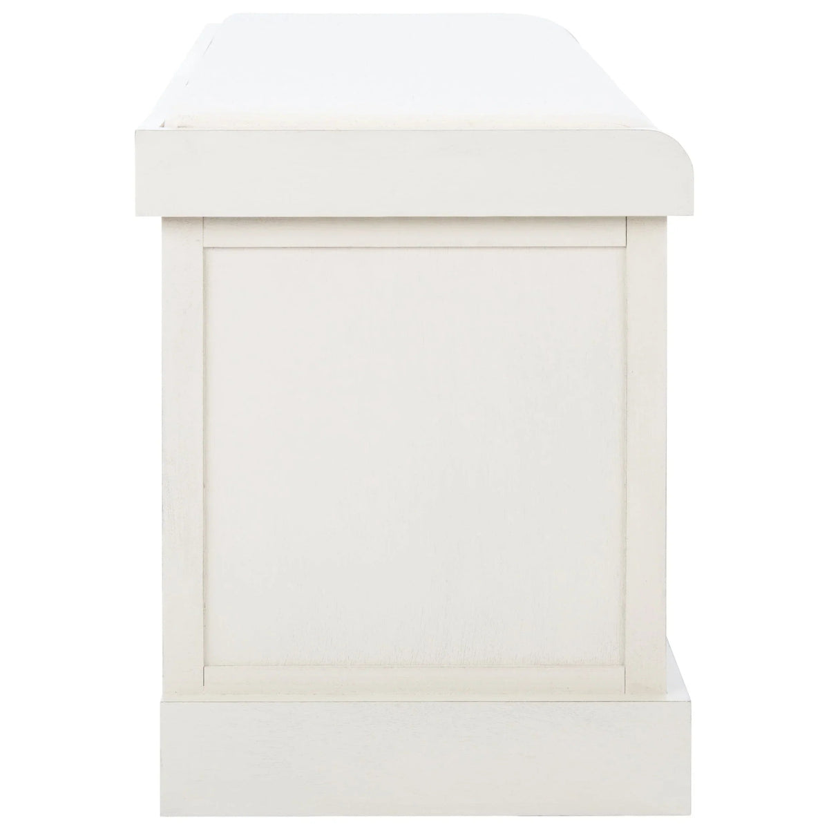 SAFAVIEH Fiorello 3-Drawer with Cushion Storage Bench - 47.3 W x 15 L x 19 H - 47Wx15Dx19H