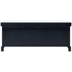 SAFAVIEH Fiorello 3-Drawer with Cushion Storage Bench - 47.3 W x 15 L x 19 H - 47Wx15Dx19H