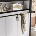 Twin Size Murphy Bed with Shelves, Metal Wall Bed with Foldable Design for Small Space