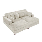 Modular Sectional Fabric Sofa for Living Room & Bedroom