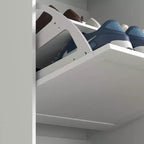 HOMCOM Narrow Shoe Storage Cabinet for Entryway with 3 Flip Drawers and Adjustable Shelves, Shoe Rack Organizer for 12-18 Pairs of Shoes