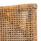 Coastal Rattan Cushion Chair 22 W x 24 L x 37 H 22W x 24D x 37H