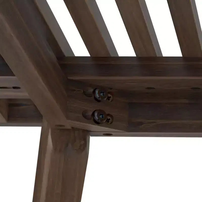 Plank+Beam Entryway Bench, Solid Wood End of Bed Bench for Bedroom, Hallway, Porch, 41.25