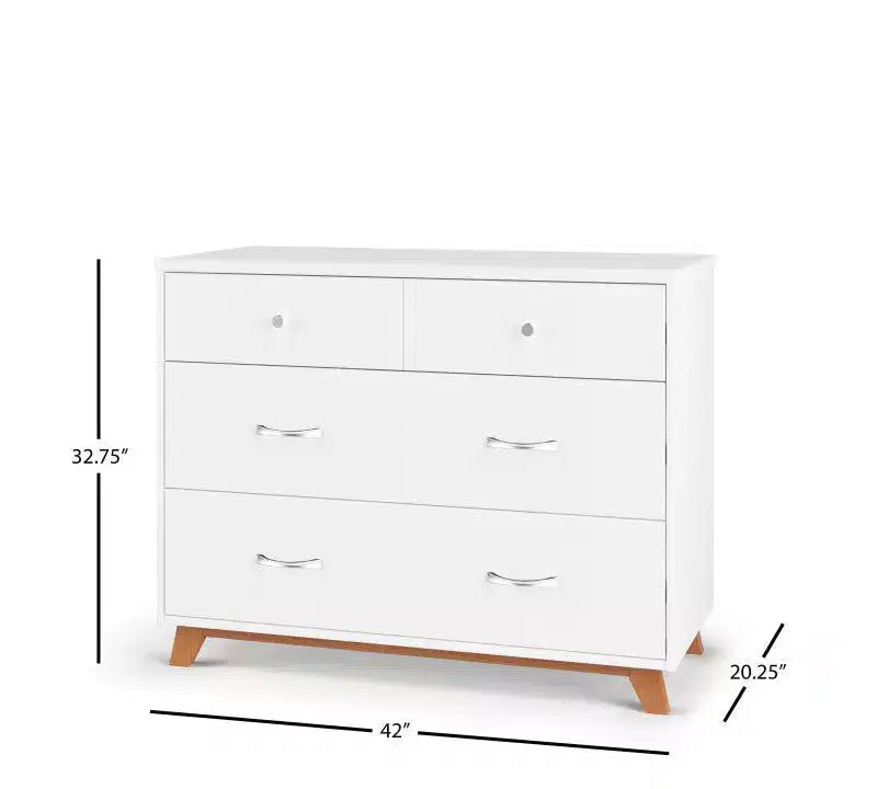 Child Craft SOHO 2-Piece Nursery Set, Includes 4-in-1 Convertible Crib and 3-Drawer Dresser