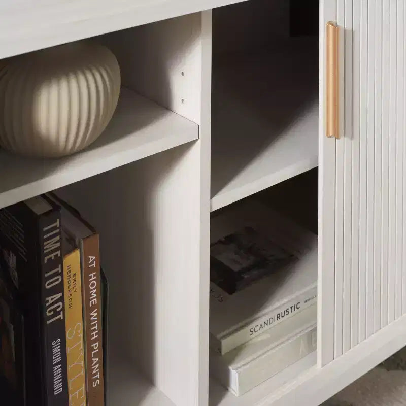 Tealla 2 Tambour Door Sideboard/Media Stand - MED9636 - Safavieh