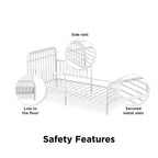 Little Seeds Monarch Hill Ivy Metal Toddler Bed