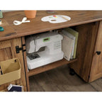 Collection Easy Rolling Sewing and Craft Table/Cart