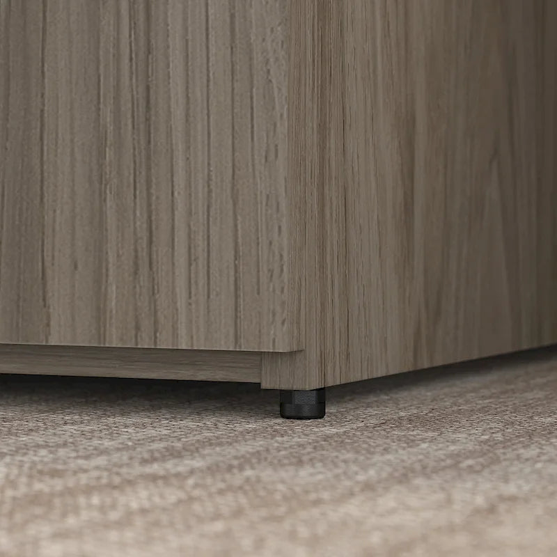 36-inch 2-deurs opbergkast met verstelbare plank en slot