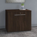 36-inch 2-deurs opbergkast met verstelbare plank en slot