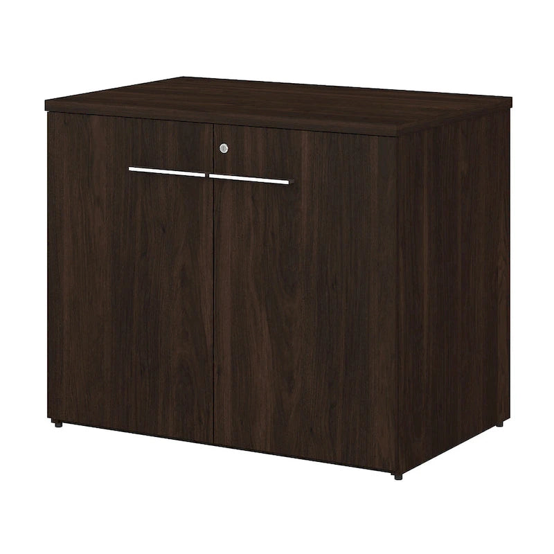 36-inch 2-deurs opbergkast met verstelbare plank en slot