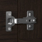36-inch 2-deurs opbergkast met verstelbare plank en slot