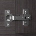 36-inch 2-deurs opbergkast met verstelbare plank en slot