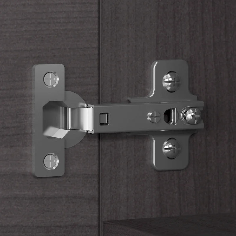 36-inch 2-deurs opbergkast met verstelbare plank en slot