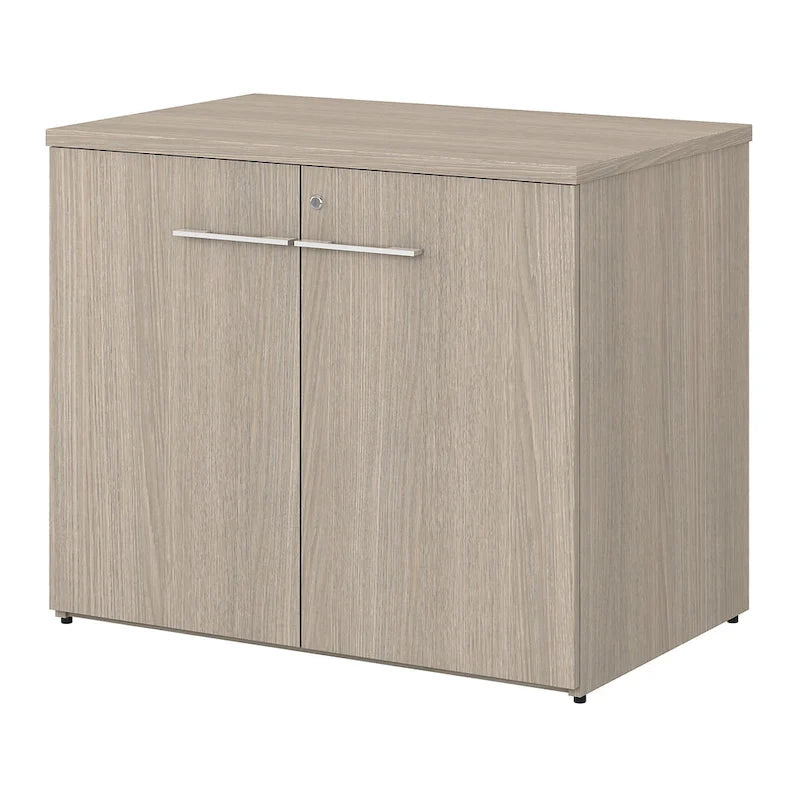 36-inch 2-deurs opbergkast met verstelbare plank en slot