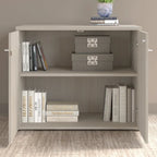 36-inch 2-deurs opbergkast met verstelbare plank en slot