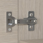 36-inch 2-deurs opbergkast met verstelbare plank en slot