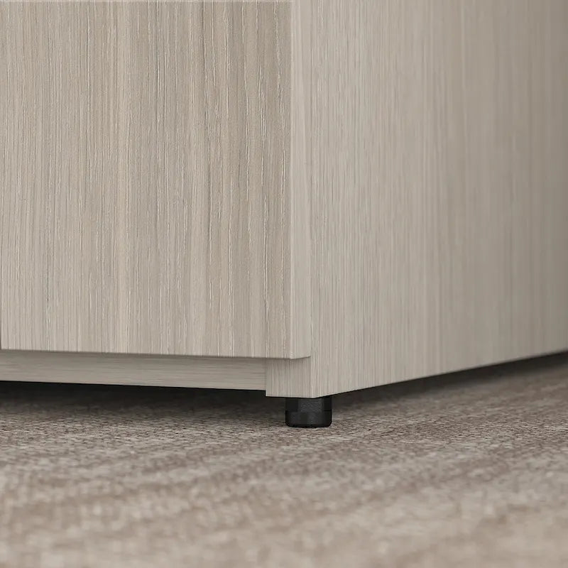 36-inch 2-deurs opbergkast met verstelbare plank en slot