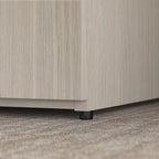 36-inch 2-deurs opbergkast met verstelbare plank en slot