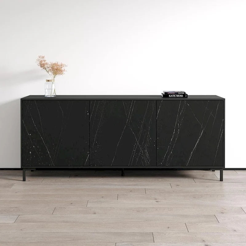 190cm Modern Dressoir met Matte Afwerking