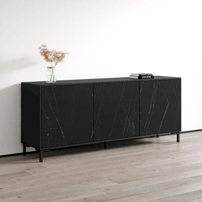 190cm Modern Dressoir met Matte Afwerking