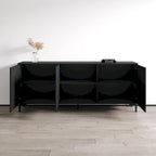 190cm Modern Dressoir met Matte Afwerking