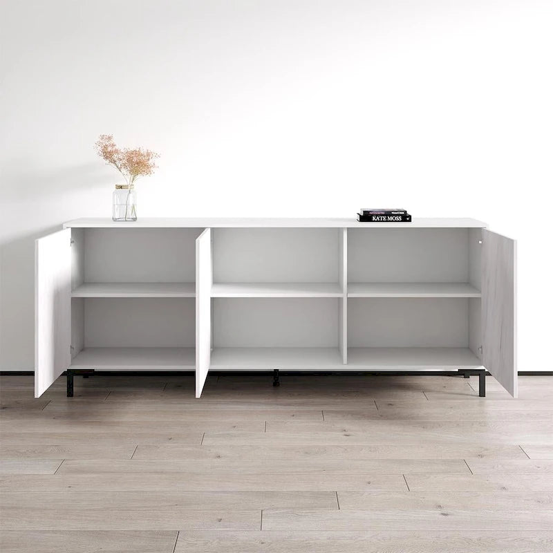 190cm Modern Dressoir met Matte Afwerking