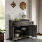 Opbergkast met Laden en Deuren – 40D x 80B x 80H cm