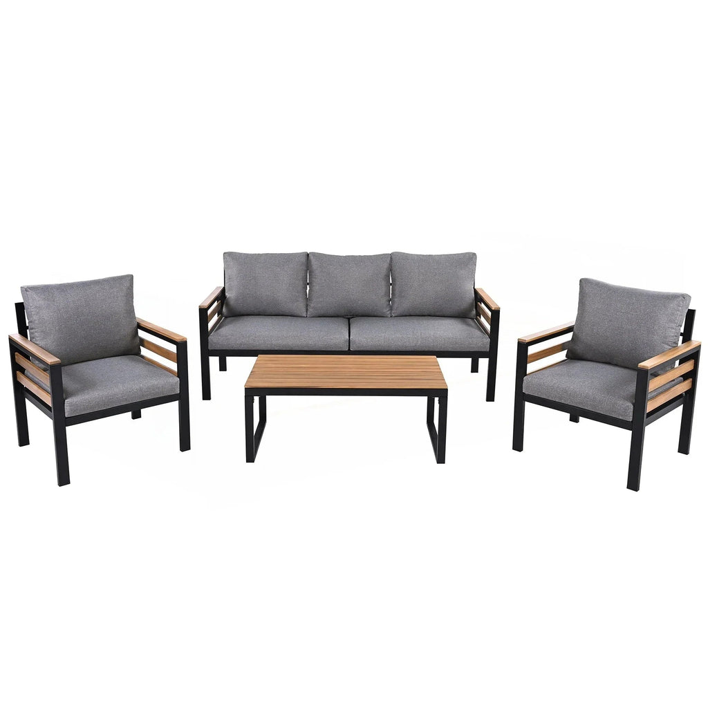 4-Piece Outdoor Furniture Sofa Set