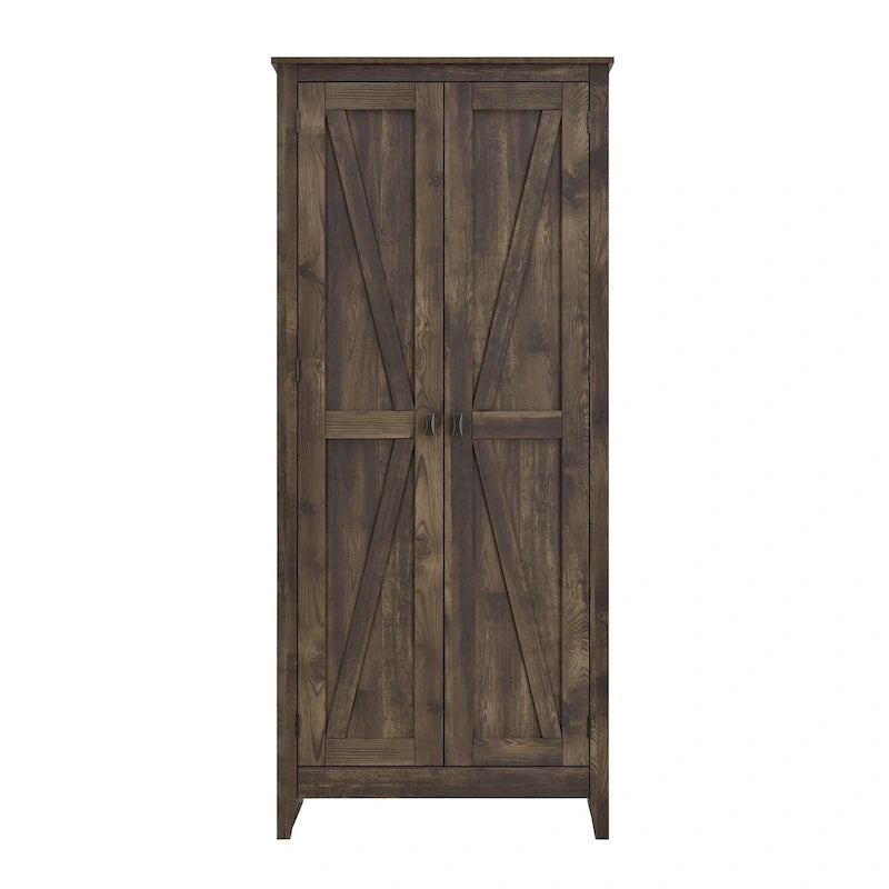 80 cm brede opbergkast met 4 planken