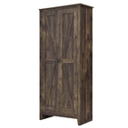 80 cm brede opbergkast met 4 planken