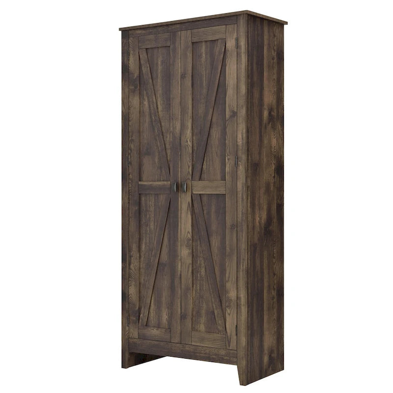 80 cm brede opbergkast met 4 planken