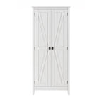 80 cm brede opbergkast met 4 planken