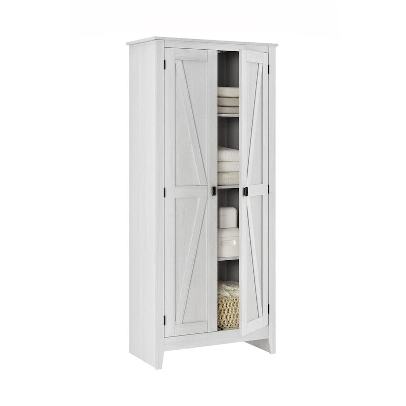 80 cm brede opbergkast met 4 planken