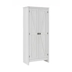 80 cm brede opbergkast met 4 planken