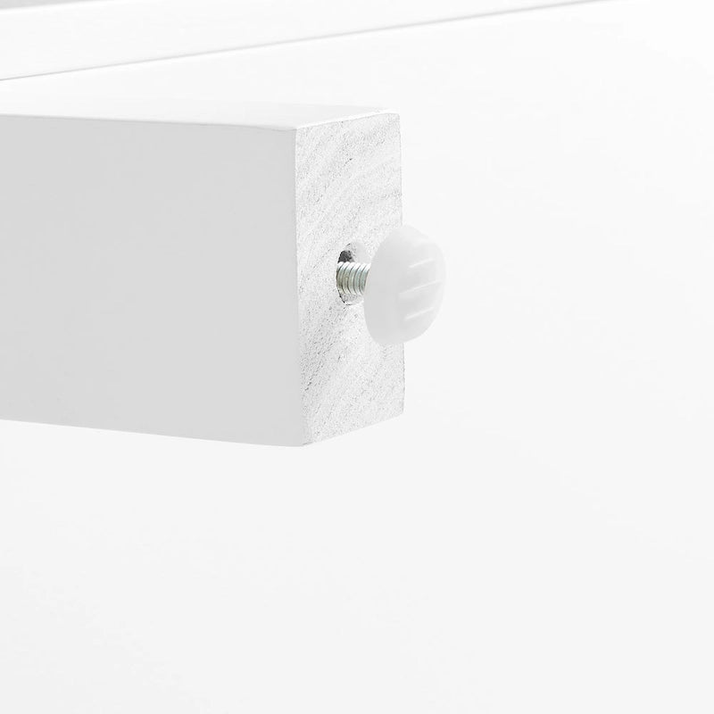 Stapelbare opbergkast met glazen deuren
