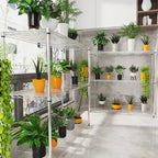 Draadschapunit met 3 niveaus, in hoogte verstelbaar, draagvermogen 476 kg, robuust metalen opbergrek
