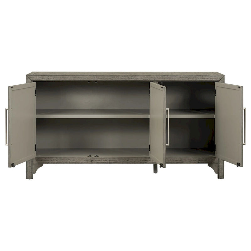 3-deurs opbergkast dressoir met verstelbare planken