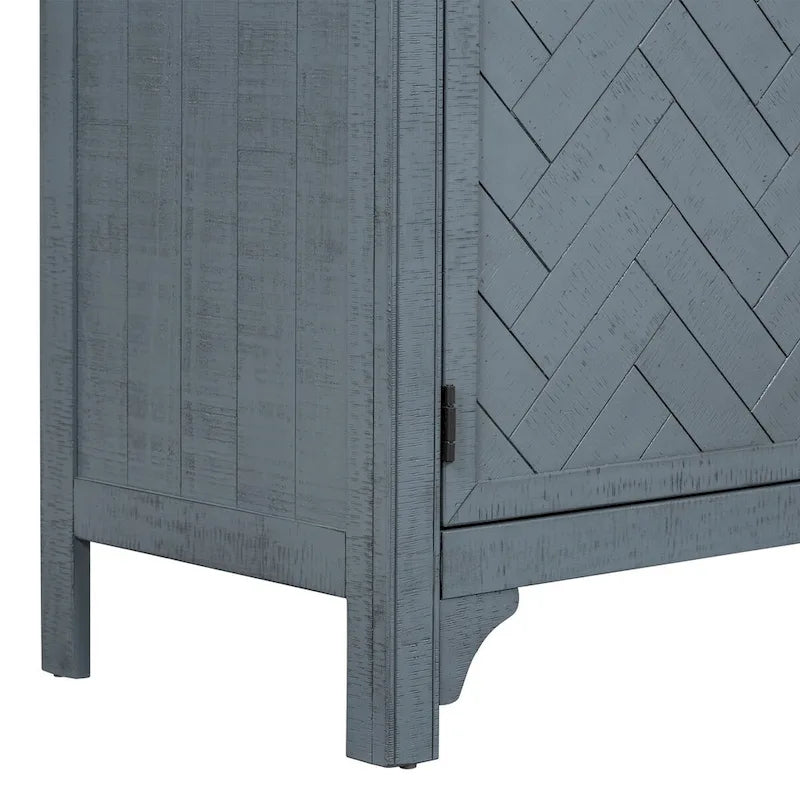 3-deurs opbergkast dressoir met verstelbare planken