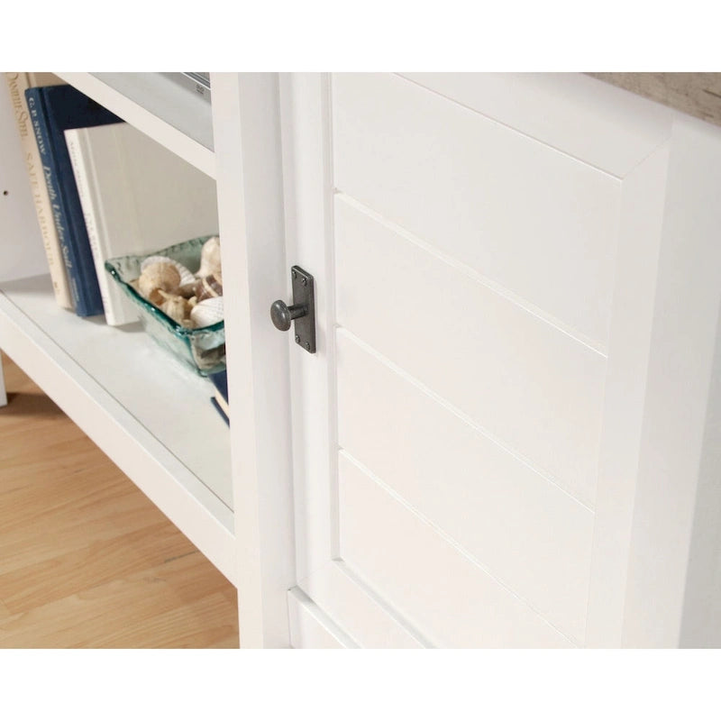 150 cm tv-dressoir in landelijke stijl met opbergruimte