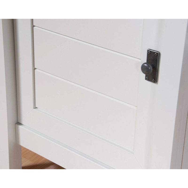150 cm tv-dressoir in landelijke stijl met opbergruimte