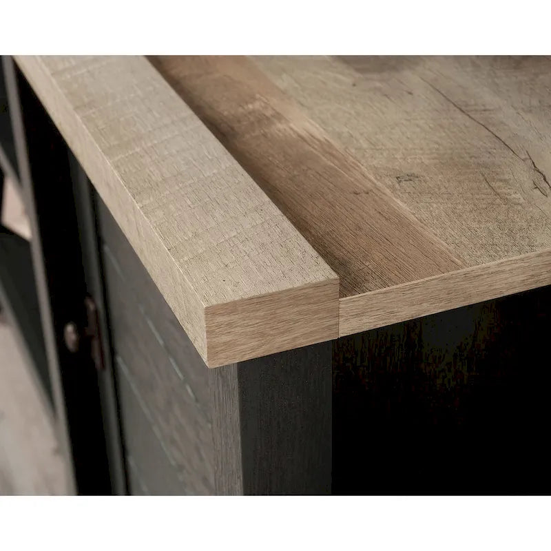 150 cm tv-dressoir in landelijke stijl met opbergruimte