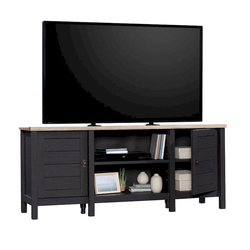 150 cm tv-dressoir in landelijke stijl met opbergruimte
