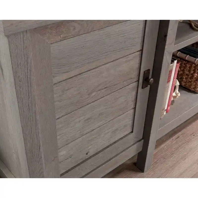150 cm tv-dressoir in landelijke stijl met opbergruimte