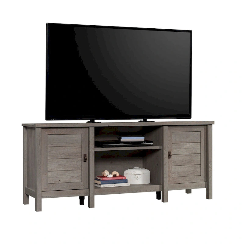 150 cm tv-dressoir in landelijke stijl met opbergruimte